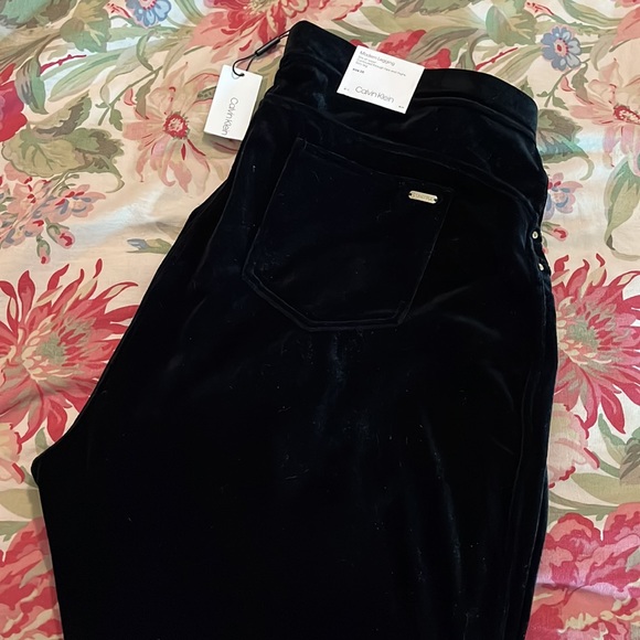 CALVIN KLEIN Size 3X PullOn Pant Modern Legging Contour SlimLeg Stretch $139 NEW - Picture 5 of 16